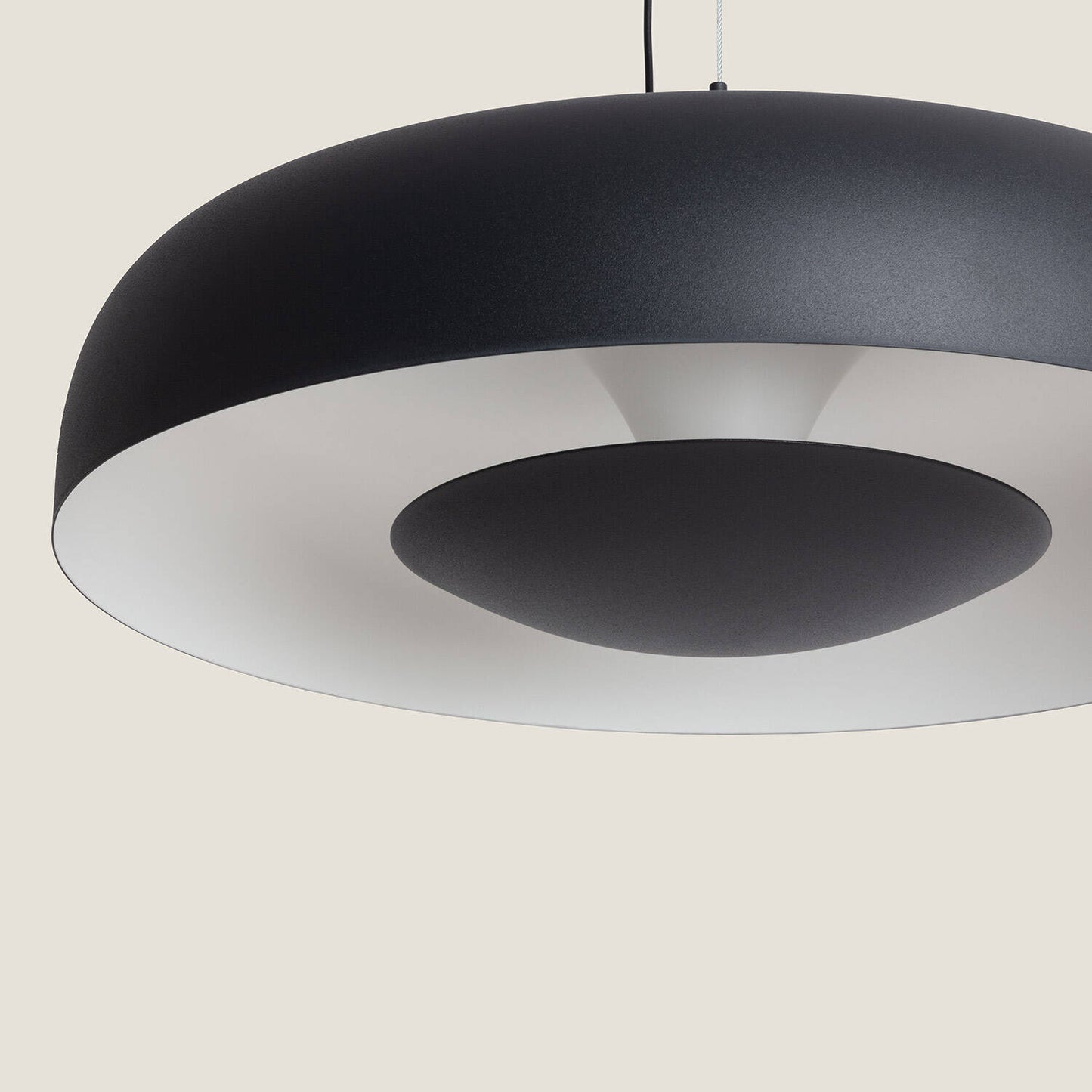 Lámpara Colgante LED 20W Acero Duval