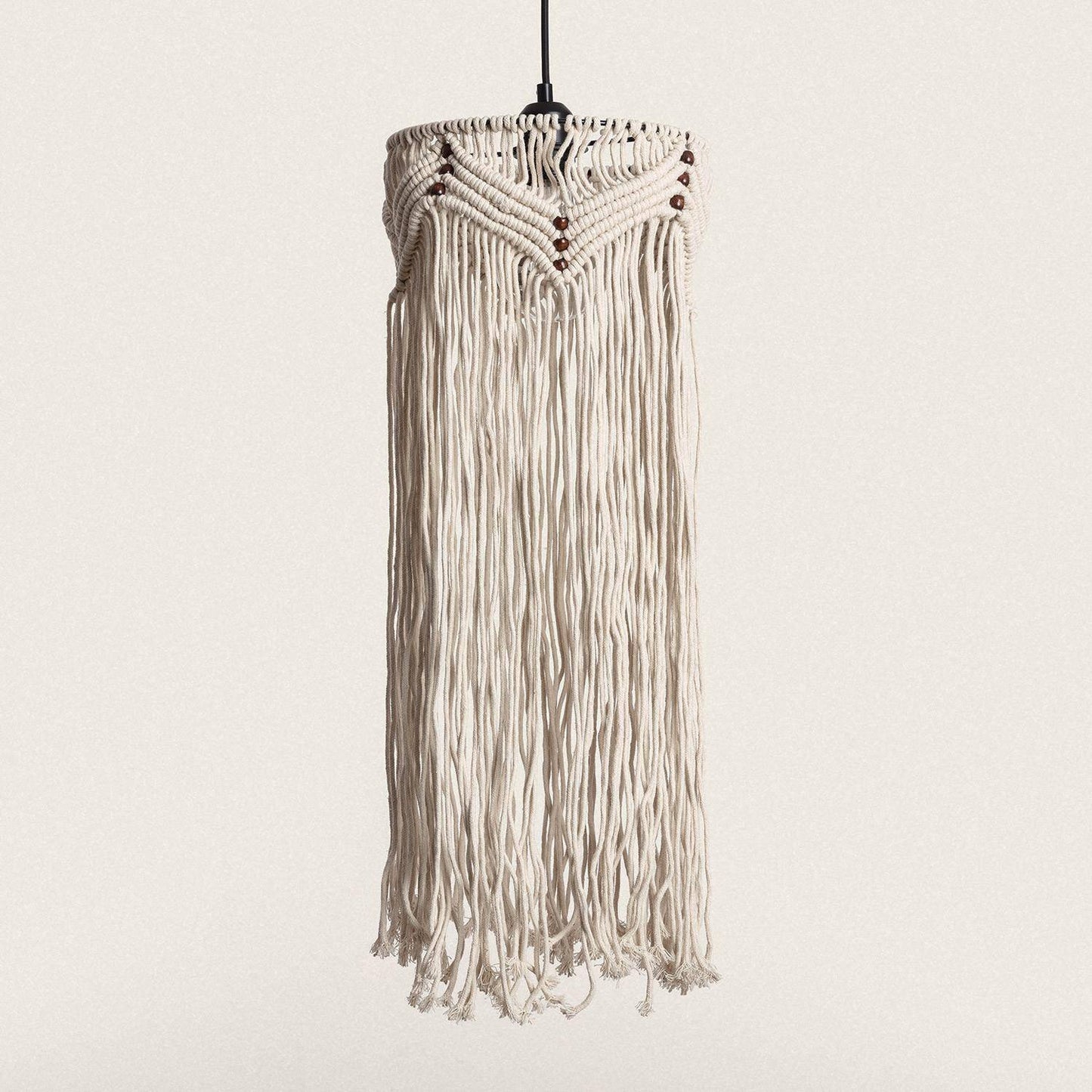 Lámpara Colgante Algodón Macramé Nanti