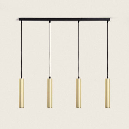 Lámpara Colgante Aluminio Aritz 4 Focos
