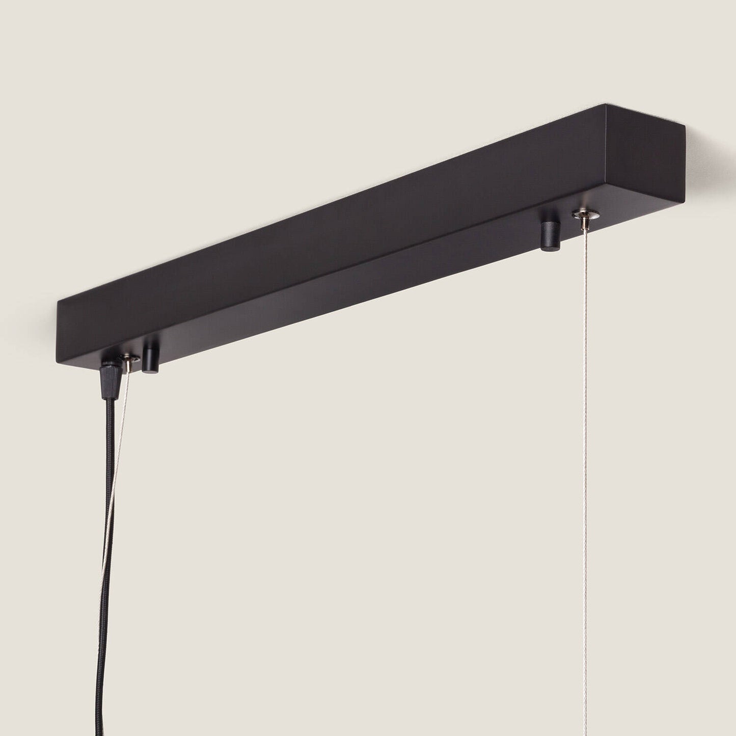 Lámpara Colgante Aluminio y Cristal Hassi 5 Focos