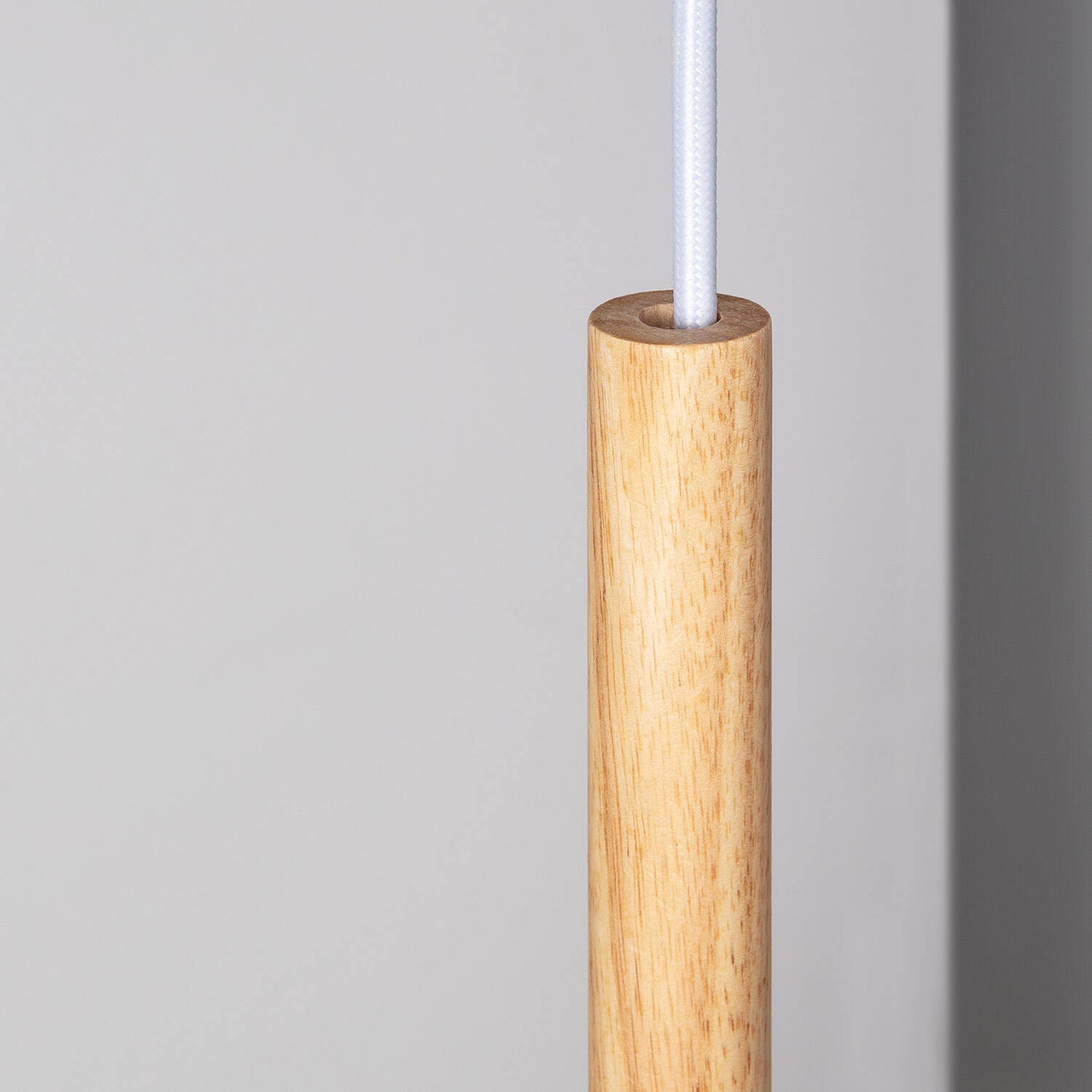 Lámpara Colgante Aluminio y Madera Rain