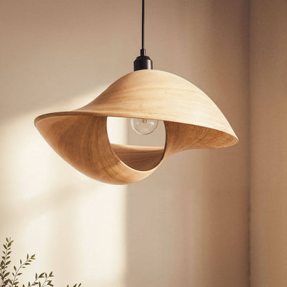 Lámpara Colgante Bambú Shuka Acacia  Ø480 mm ILUZZIA
