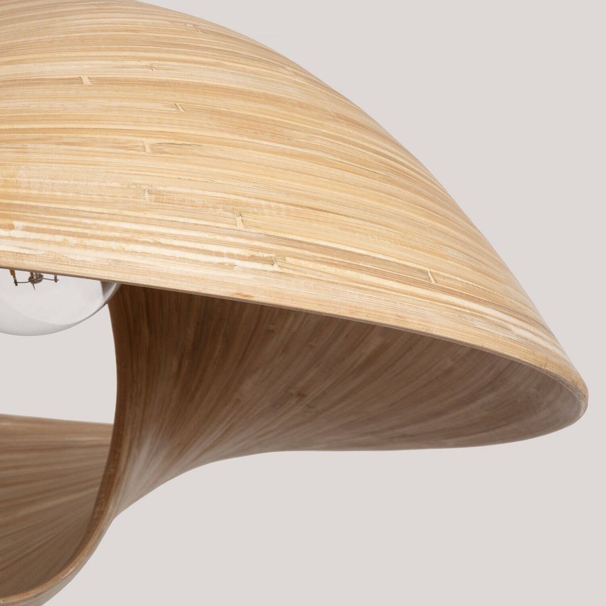 Lámpara Colgante Bambú Shuka Acacia  Ø480 mm ILUZZIA