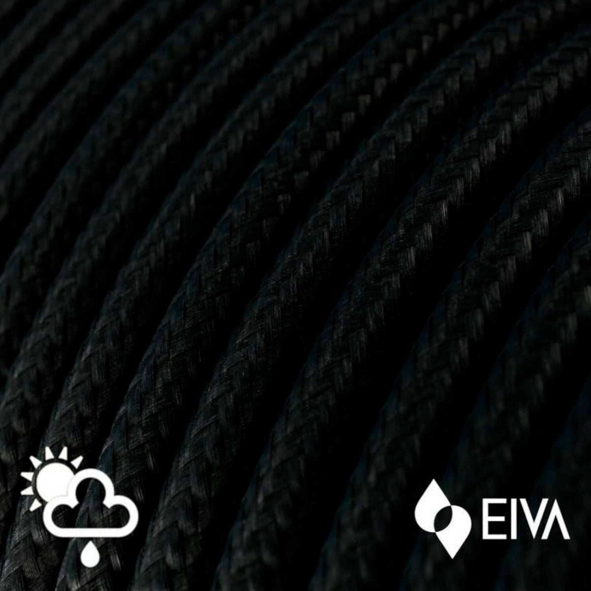Lámpara Colgante con Pantalla Aluminio para Exterior IP65 Eiva Elegant Creative-Cables PDENE50SM01PAM11VBL