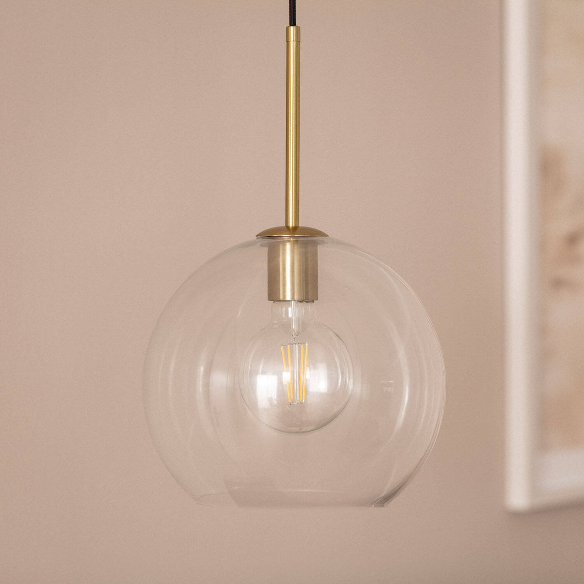 Lámpara Colgante Cristal Ona