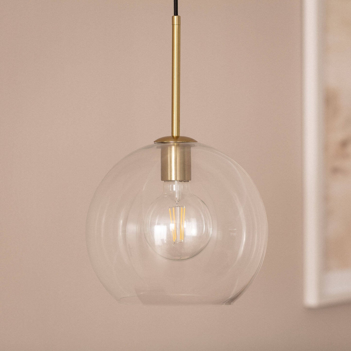 Lámpara Colgante Cristal Ona