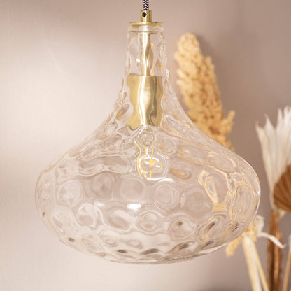 Lámpara Colgante Cristal Tassel