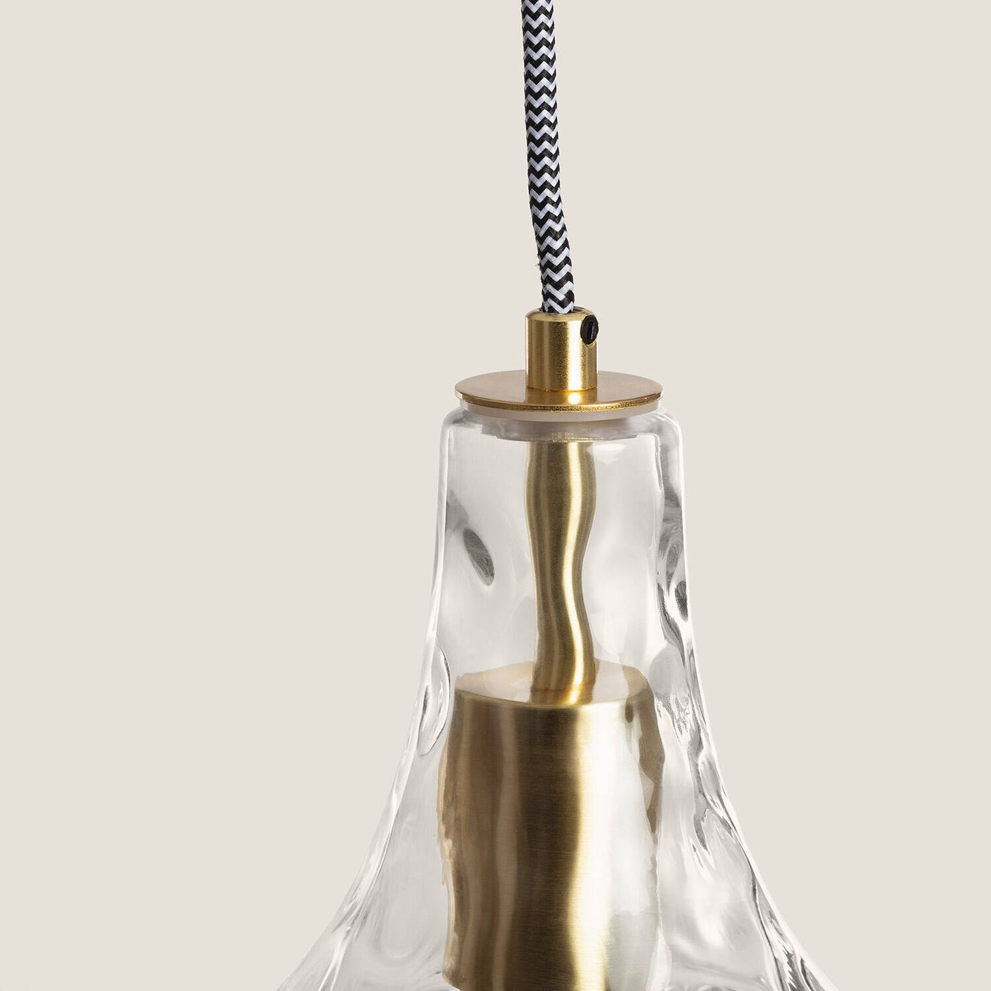 Lámpara Colgante Cristal Tassel