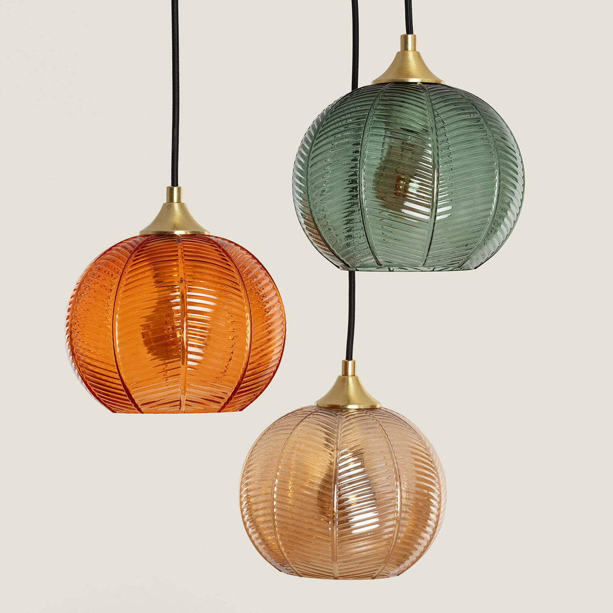 Lámpara Colgante Cristal Tri Klimt