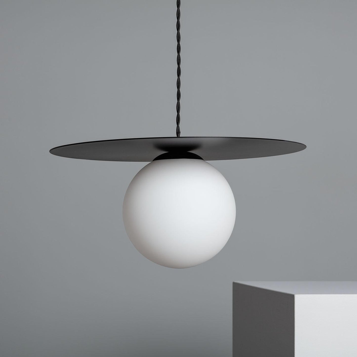 Lámpara Colgante Cristal y Metal Luminia
