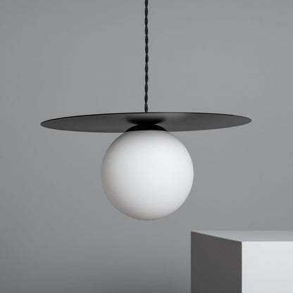 Lámpara Colgante Cristal y Metal Luminia