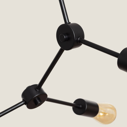 Lámpara Colgante de Metal Molecular