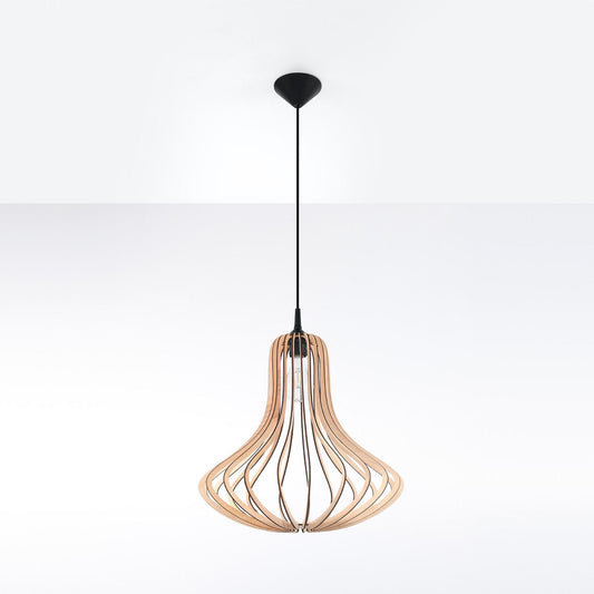 Lámpara Colgante Elza Madera SOLLUX