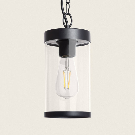Lámpara Colgante Exterior Cristal Silphco