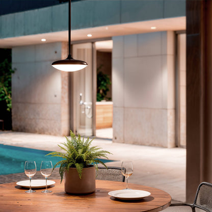 Lámpara Colgante Exterior LED 12W Aluminio Mixi
