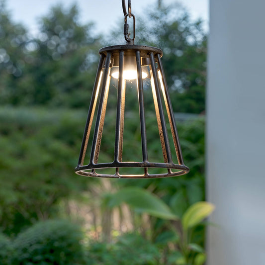 Lámpara Colgante Exterior LED 6W Aluminio Bradda