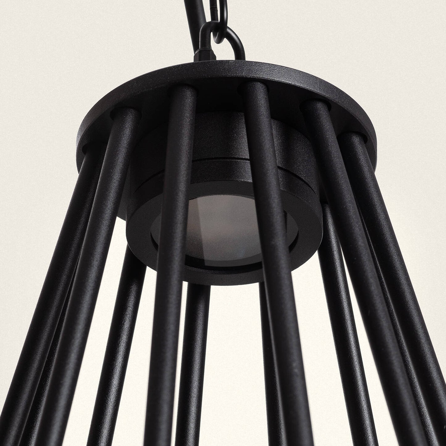 Lámpara Colgante Exterior LED 6W Aluminio Bradda