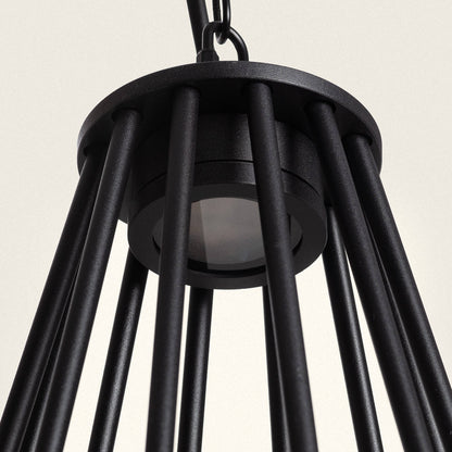 Lámpara Colgante Exterior LED 6W Aluminio Bradda