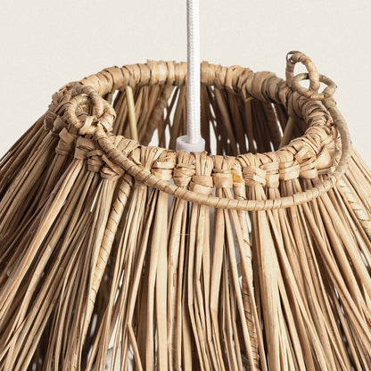 Lámpara Colgante Fibras Naturales Ramé