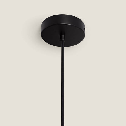 Lámpara Colgante Hormigón y Madera Luster