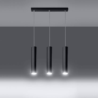 Lámpara Colgante Lagos 3L Metal SOLLUX