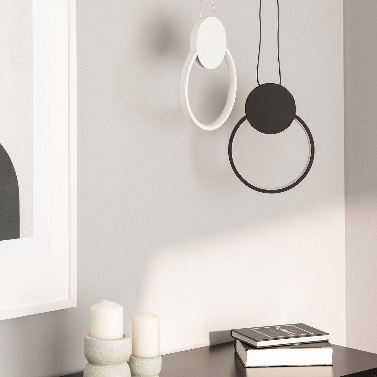 Lámpara Colgante LED 10W Aluminio Stendhal