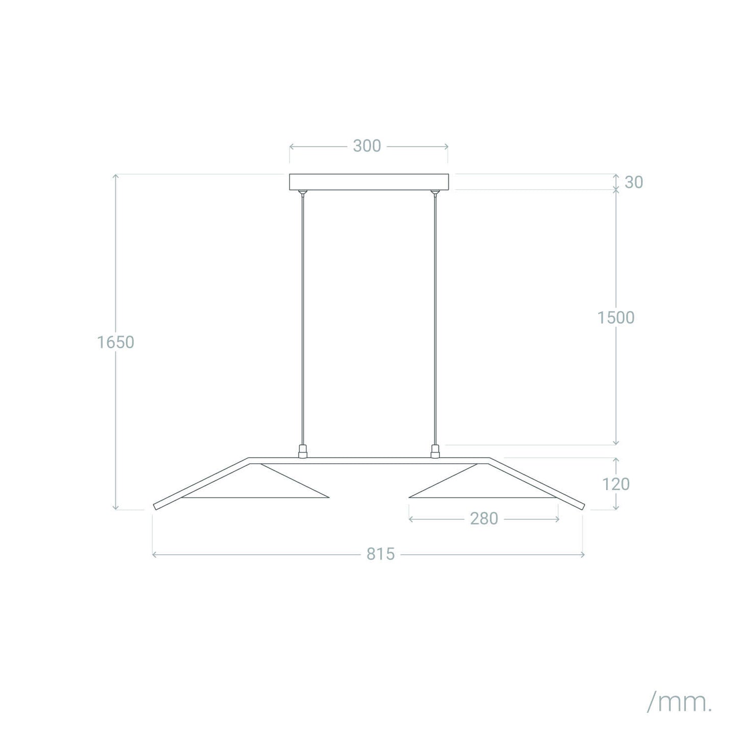 Lámpara Colgante LED 10W Regulable en Altura Metal Evian