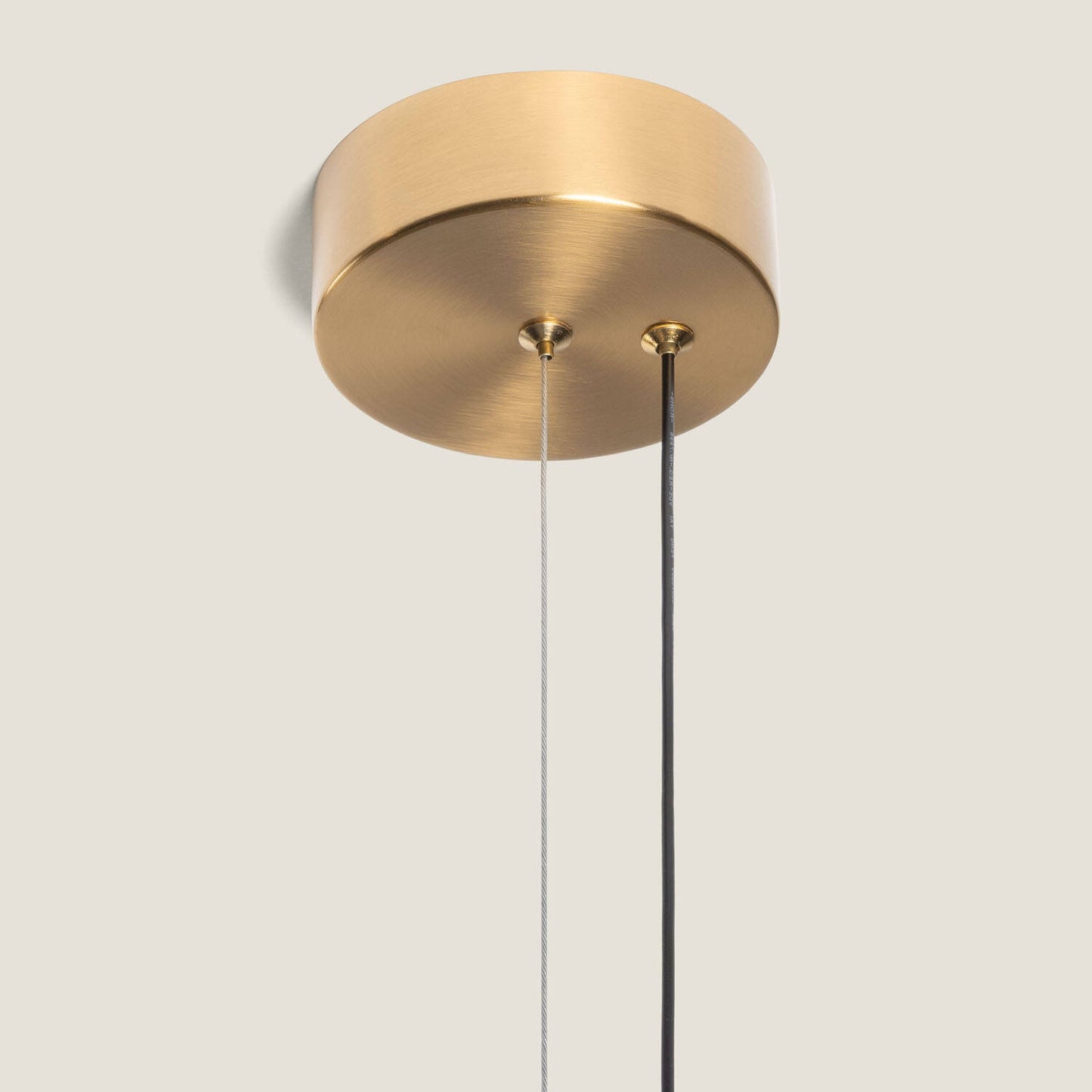 Lámpara Colgante LED 9W Metal y Cristal Slim Atira