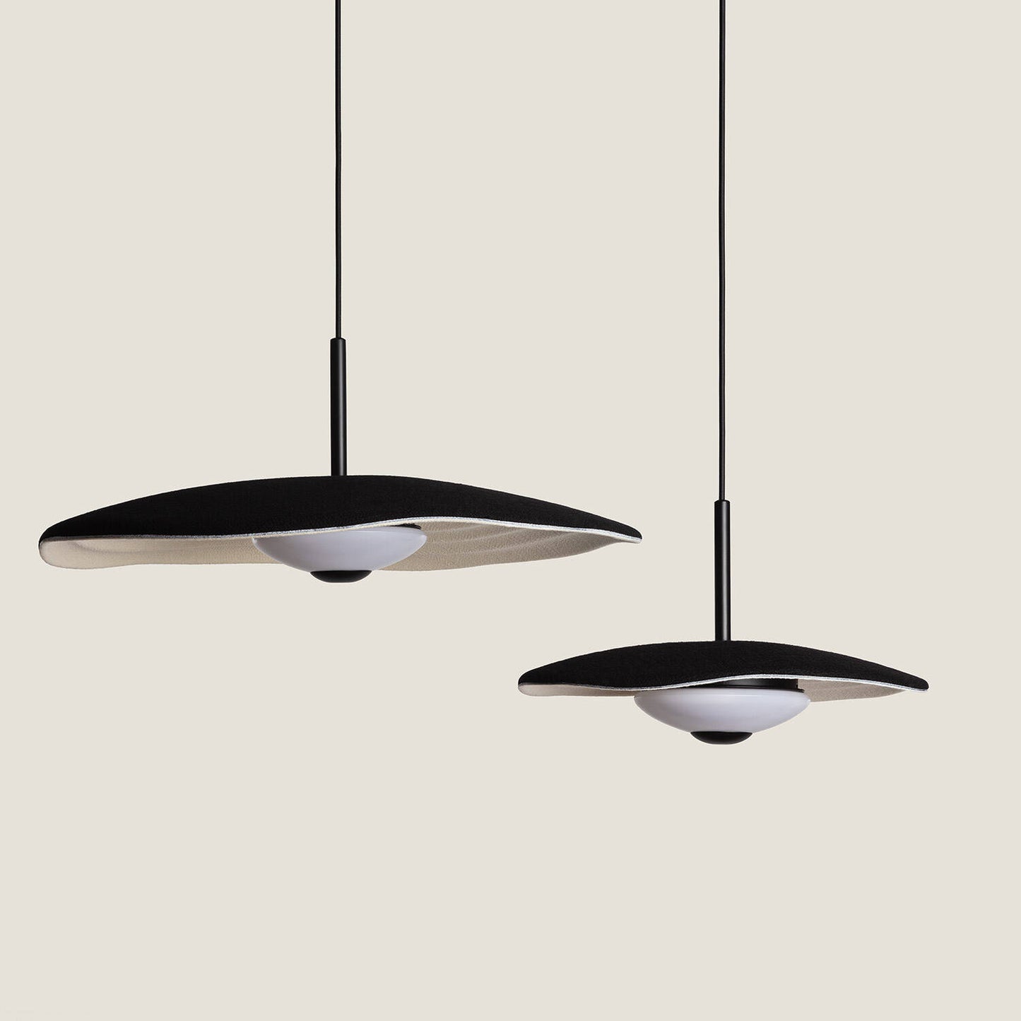 Lámpara Colgante Acústica LED 18W Fieltro Big Lerius
