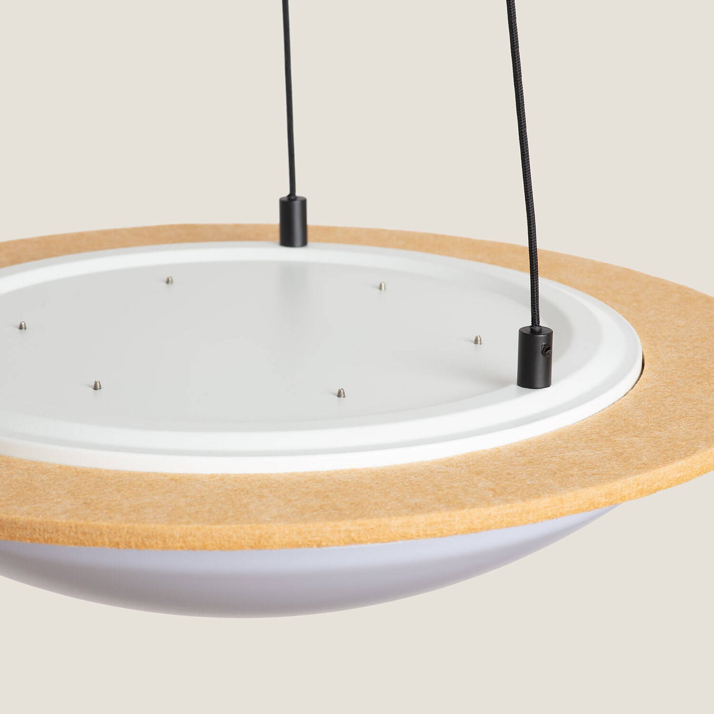 Lámpara Colgante Acústica LED 18W Fieltro CCT Seleccionable Lezhan