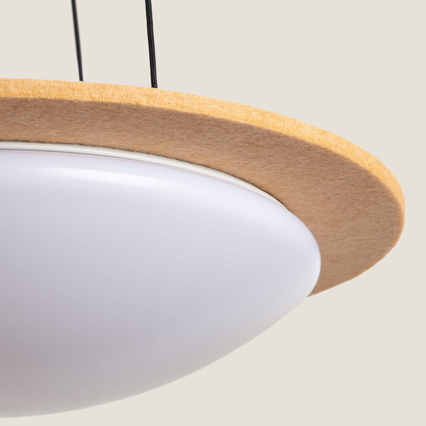 Lámpara Colgante Acústica LED 18W Fieltro CCT Seleccionable Lezhan