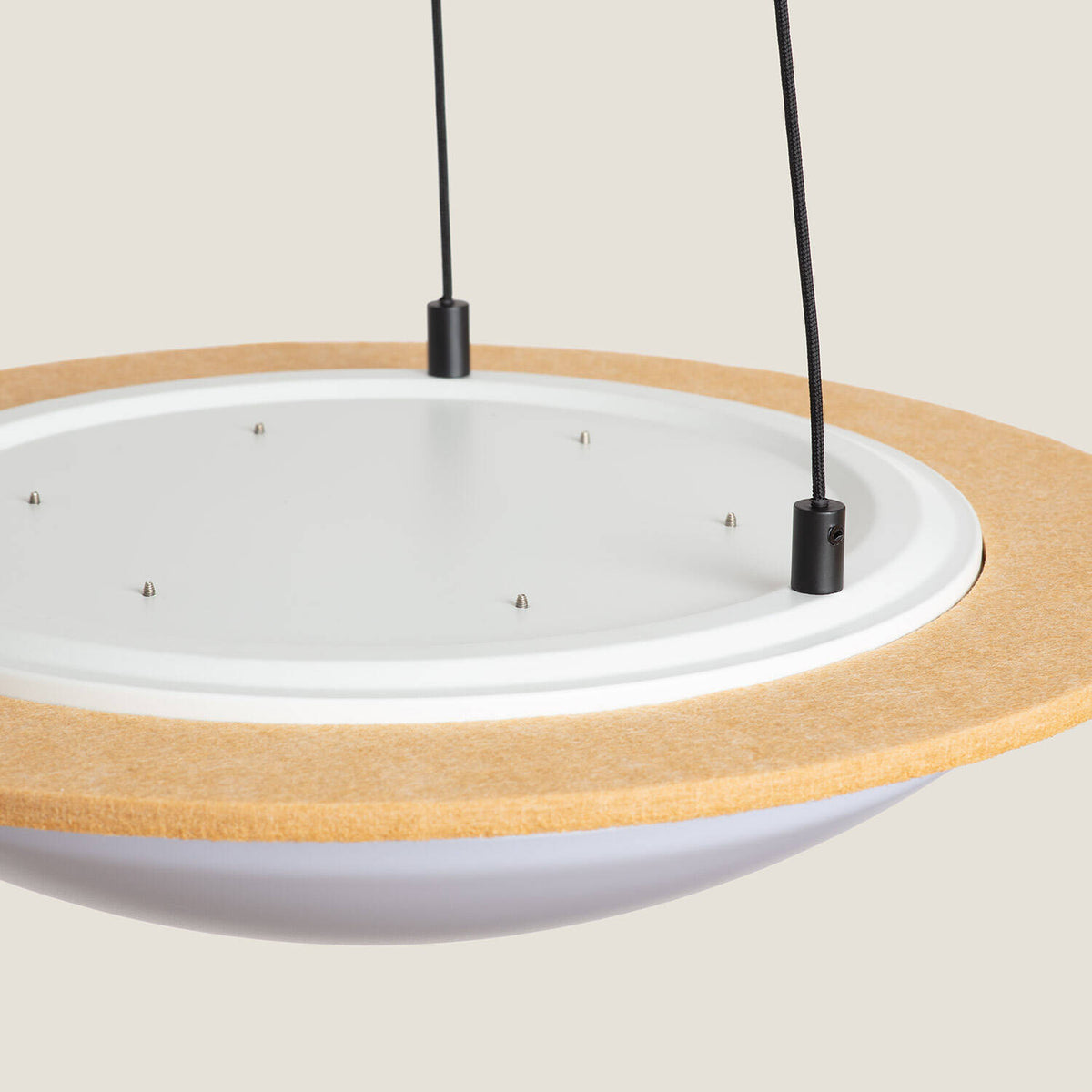Lámpara Colgante Acústica LED 18W Fieltro CCT Seleccionable Lezhan