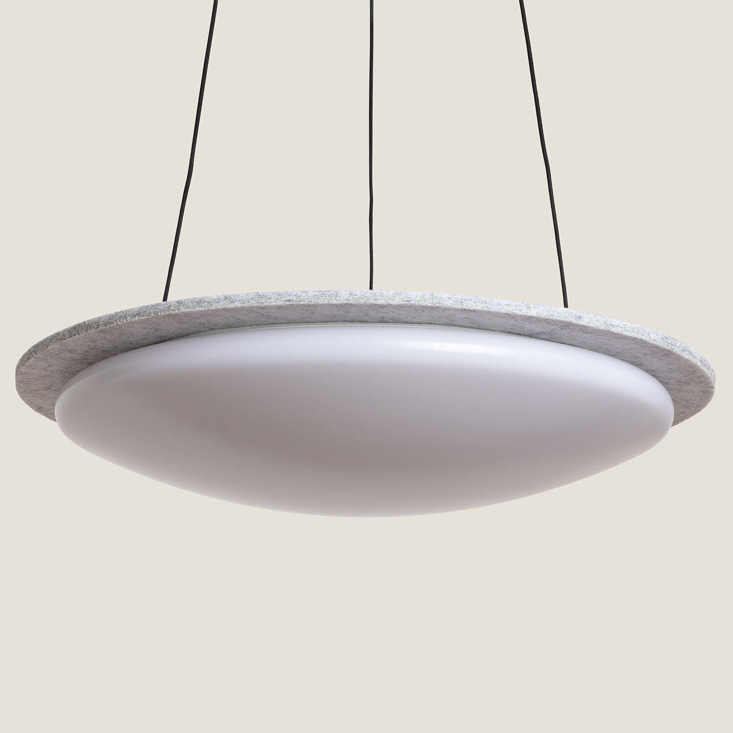 Lámpara Colgante acústica LED 24W Fieltro CCT Seleccionable Lezhan