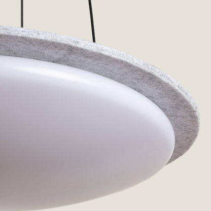 Lámpara Colgante acústica LED 24W Fieltro CCT Seleccionable Lezhan