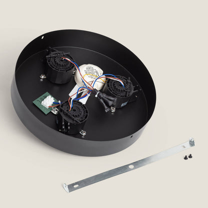 Lámpara Colgante LED 24W Regulable en Altura Metal CCT Seleccionable  Seleccionable Shirak 3 Focos