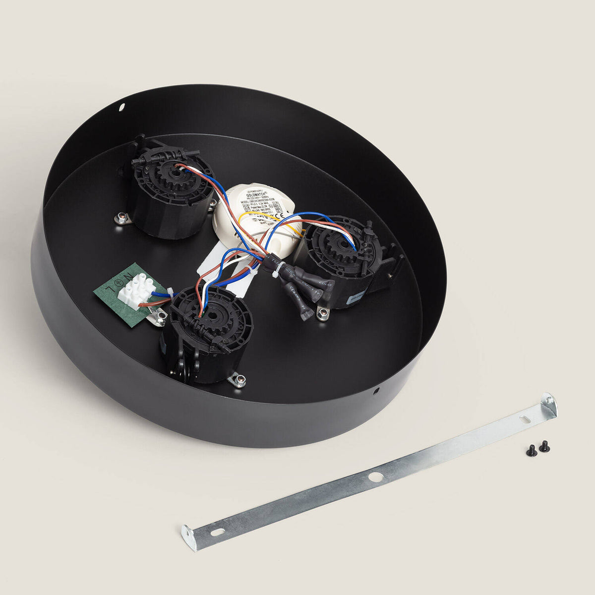 Lámpara Colgante LED 24W Regulable en Altura Metal CCT Seleccionable Shirak 3 Focos