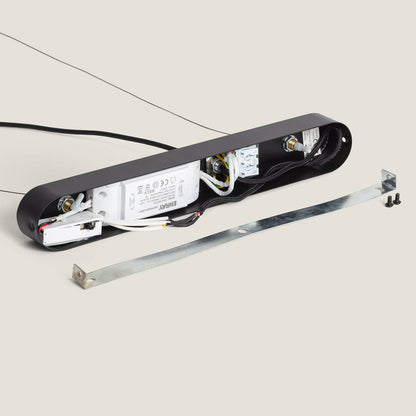 Lámpara Colgante Lineal LED 24W Yeso CCT Seleccionable Kirnber