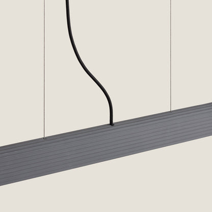 Lámpara Colgante Lineal LED 24W Yeso CCT Seleccionable Kirnber