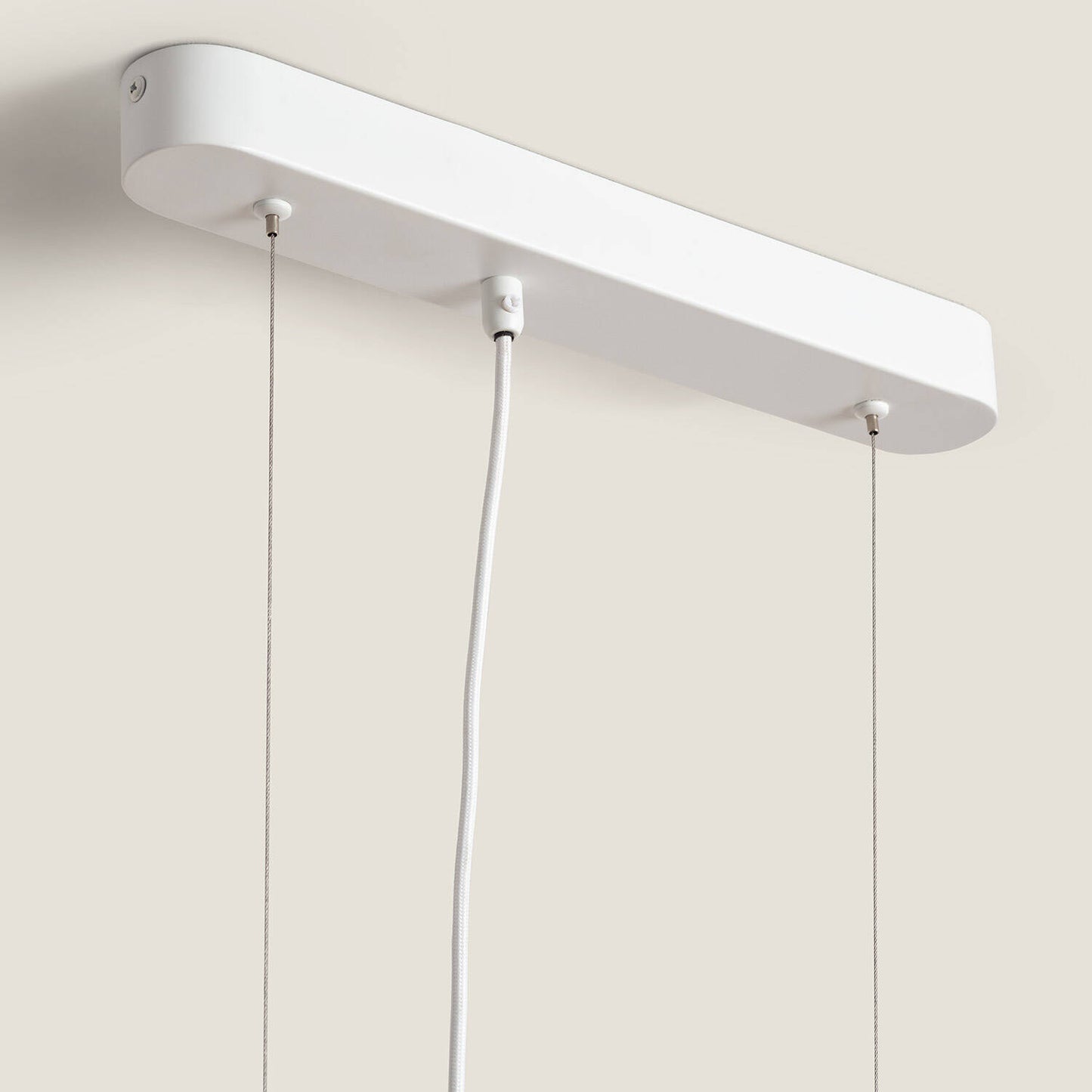 Lámpara Colgante Lineal LED 24W Yeso CCT Seleccionable Kirnber