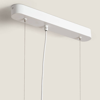 Lámpara Colgante Lineal LED 24W Yeso CCT Seleccionable Kirnber