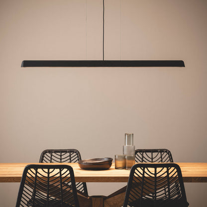 Lámpara Colgante Lineal LED 24W Yeso CCT Seleccionable Kirnber