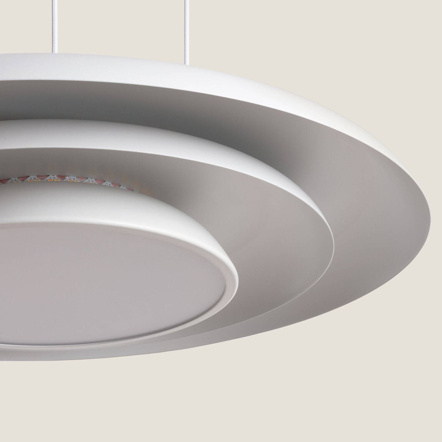 Lampara Colgante LED 24W Metal  Ø400 mm CCT Seleccionable Handen Telmor
