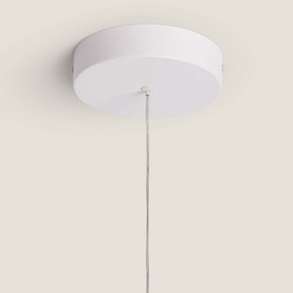 Lámpara Colgante LED 28W Acero Deyang