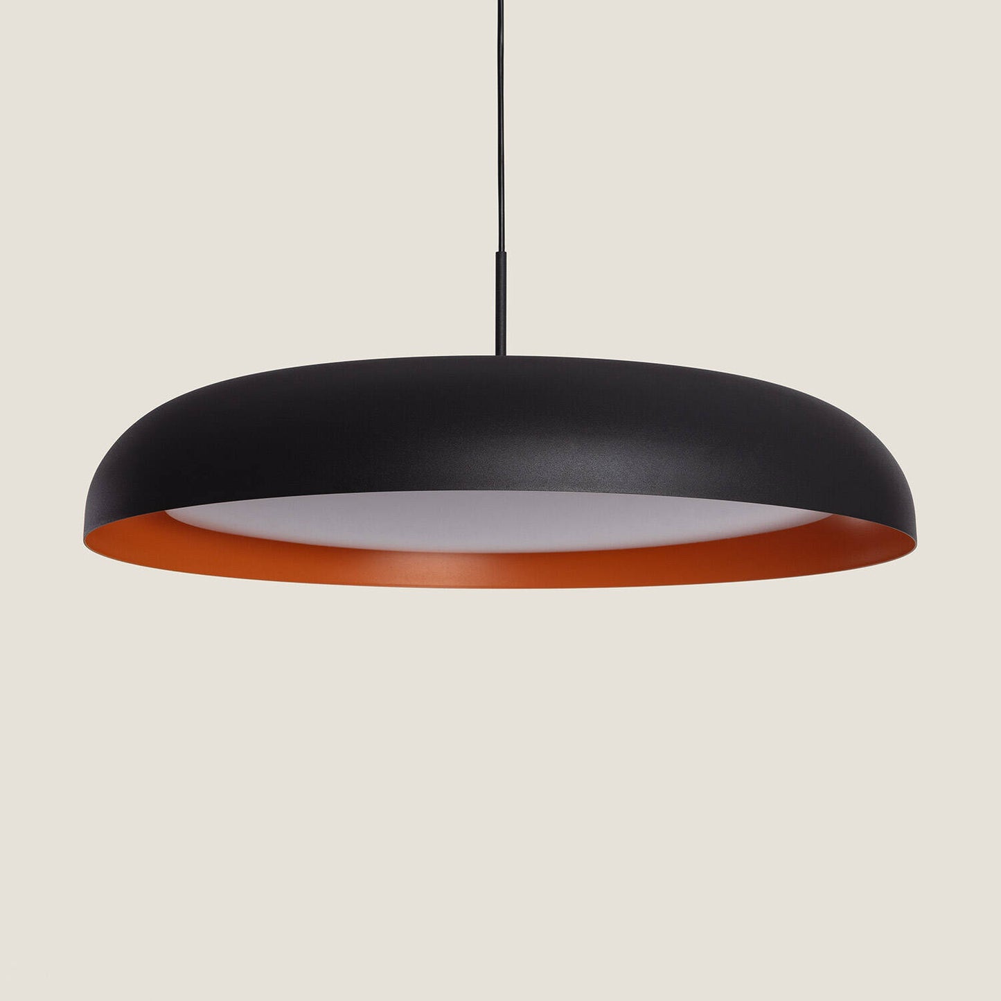 Lámpara Colgante LED 28W Acero Deyang
