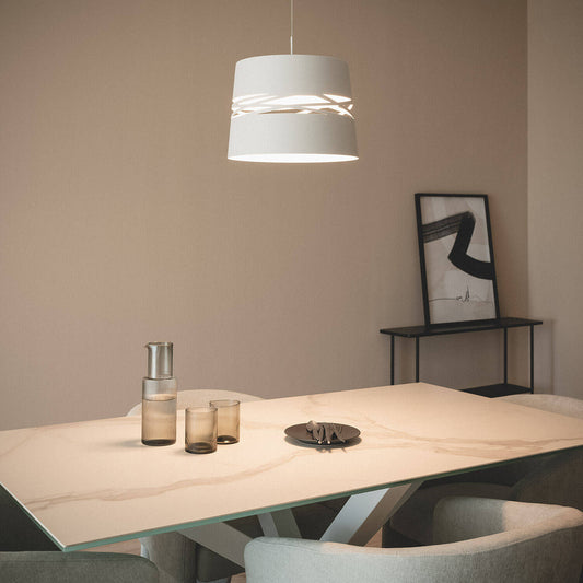 Lámpara Colgante LED 28W Acero Kerta