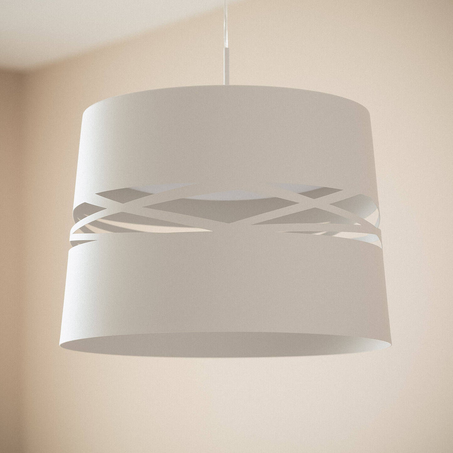 Lámpara Colgante LED 28W Acero Kerta