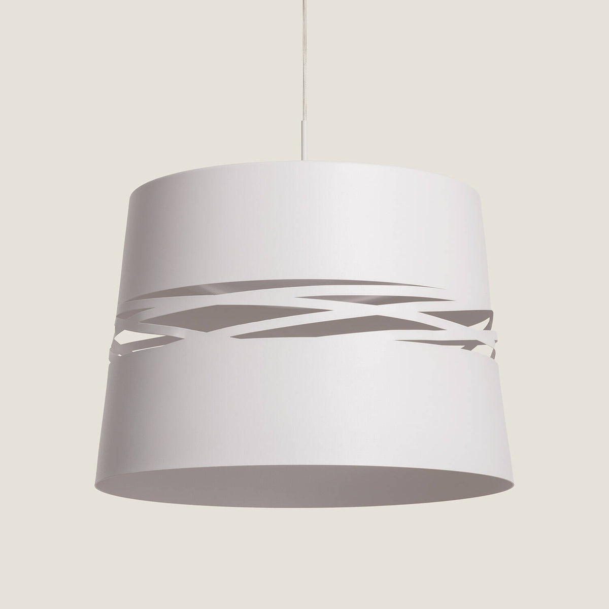 Lámpara Colgante LED 28W Acero Kerta