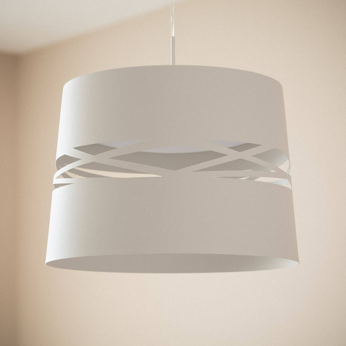 Lámpara Colgante LED 28W Acero Kerta