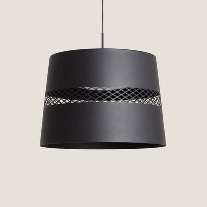 Lámpara Colgante LED 28W Acero Saska