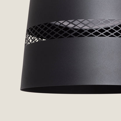 Lámpara Colgante LED 28W Acero Saska